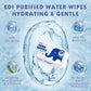 12 PackTravel Flushable Wipes with Aloe & Vitamin E,Impossibly Compact 7 Wipe Per Pack Mini Travel Adult Wet Wipe,Hypoallergenic & Fragrance-Free Skin-Friendly Flushable Wet Wipe(84 Total Wipes)