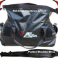 Waterproof Duffel Bag, Marine Grade (60 Liter/15.8 Gallon, Appalachian Series, Black) - Roamly