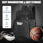 LARIPOP Basketball Backpack Bag with Ball Compartment Ventilated Shoe Compartment for Men Youth Soccer Volleyball Training