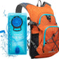 Everfun Hydration Backpack 18L with Water Bladder 2L/3L Hiking Water Backpack Women Men Hydration Pack Insulated Lightweight Day Hydropack with Storage for Hiking, Biking, Running, Festival