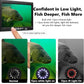 [FishPRO® 2026 Upgrade] Underwater Fishing Camera 1200TVL, 7'' Ice Fishing Camera Underwater[Aluminum Box], Fish Finder Ice Fishing Gifts for Men, IR+LED, 4,500mAh, 65ft