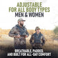 Binocular Harness Chest Pack - Lightweight Hunting Chest Rig with Rangefinder Pouch, MOLLE System Bino Harness for Bow Hunting, Tactical Chest Pack for Men, Veteran Owned Gear, Gray