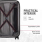 Victorinox Spectra 3.0 Frequent Flyer Carry-On - Modern Hardside Carry-On Luggage - Rolling Suitcase with Spinner Wheels - Holds Travel Accessories - 37 Liters, Red