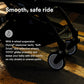 Stokke YOYO3 Stroller from 6 Months - Includes Black Frame/Stone Seat Cushion + Canopy - Folds in & Out in a Flash - Light & Compact - Carry-On Compatible