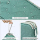 FYY Electronic Organizer, Travel Cable Organizer Bag Pouch Electronic Accessories Carry Case Portable Waterproof Double Layers All-in-One Storage Bag for Cable, Cord, Charger, Phone,-Pattern Green