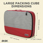 Large Packing Cubes for Travel - 5pc Packing Cubes for Suitcases - Lightweight Luggage Organizer Bags - Roamly