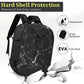 TORIBIO Camera Backpack, Hardshell DSLR Photography Camera Bag, Waterproof Hard Shell Camera Case with Tripod Holder & 15.6" Laptop Compartment Compatible with Canon/Nikon/Sony/DJI Mavic Drone