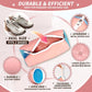 Upgrade Strong Clean Siliconic Shoe Washing Machine Bag 2 Pcs, XXXL Honeycomb Mesh Laundry Bag for Sneakers, Running Shoes, Sock, Delicates and Toys(40x25x25cm)