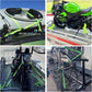 XSTRAP STANDARD Ratchet Tie Down Straps 4 Pk 10 Ft- 300 Lbs Load Cap- 900 Lbs Break Strength-Cargo Straps for UTV, ATV, Pickup,Truck, Moving Appliances, Lawn Equipment, Neon Green