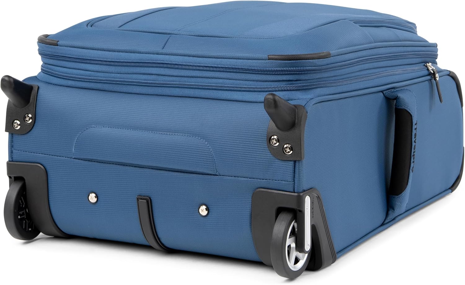 Travelpro Maxlite 5 Softside Expandable Upright 2 Wheel Carry on Luggage, Lightweight Suitcase, Men and Women, Ensign Blue, Carry On 20-Inch - Roamly