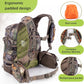 BLISSWILL Large Hunting Backpack with padded weapon for Bow Rifle Hunting Gear Accessories 40L(New leaf camouflage)
