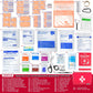 Compact First Aid Kit 300 PCS – Small Waterproof Emergency Medical Kit for Home, Car, Travel, Camping, Hiking, Truck, Office, Sports & Outdoor – Lightweight First Aid Bag