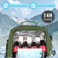 HAMBOLY Fishing Backpack with Tackle Boxes, 50L Fishing Tackle Bag with Cooler & Rod Holders, Waterproof Tackle Bag for Men