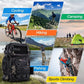 103PCS Fishing Tackle Bag, Fishing Gear for Men Adults, Camouflage Backpack with Rod Holder Tackle Box, Waterproof Sling Fishing Tackle Storage Bags & Wraps, for Fishing, Camping, Hiking