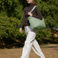 BAGSMART Tote Bag for Women, Lightweight Puffy Tote Bag with Compartments Shoulder Bag Handbag for Travel, Work, Gym,