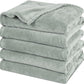 PHF Oversized King Fleece Blanket 120"x120", No Shed No Pilling Big Soft Blanket, Extra Large 10'x 10' Lightweight for Bed, Sofa Travel and Camping, Suitable for All Season, Sage Green