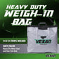 Vexan Tournament Weigh In Bag for Bass Fishing - Heavy Duty 24"x24" Fish Bag for Caught Fish - Waterproof, Zippered, Padded Handles, Triple-Welded Seams