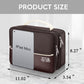 CILLA Electronic Organizer Travel Case, Travel Cord Organizer Case Portable Waterproof Cable Organizer Bag for Charger, Cord, USB, Power Bank, Earphone, 9817, Coffee