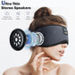 MUSICOZY White Noise Bluetooth Sleep Mask with 8 Soothing Sounds & 3D Wireless Sleep Headphones, Bluetooth Sleeping Headphones for Yoga Travel Office Relaxation, Tech Gadgets Gifts, Gray