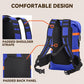HEETA Dry Bags Waterproof Backpack 40L for Men & Women, Roll Top Heavy Duty Cushioned Hiking Backpack for Kayaking Boating Paddle Boarding Fishing Travel Camping Beach Vacation Cruise Ship Essentials
