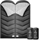 Sleeping Bags for Adults Cold Weather,Portable, Waterproof,Lightweight Camping Sleeping Bag for Tall Girls Boys with Compression Sack for Warm Camping, Hiking, Outdoor & Indoor