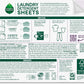 Seventh Generation Laundry Detergent Sheets, Up to 64 Loads, Fresh Lavender Scent, Removes Tough Stains, 0% Dyes and Artificial Fragrances, Safer for your family