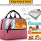 HOMESPON Insulated Lunch Bag for Women Men Lunch Box Cooler Lunch Tote for Work Picnic (Rose)