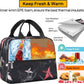 HOMESPON Insulated Lunch Bag for Women Men Lunch Box Cooler Lunch Tote for Work Picnic (Pink Flowers)