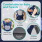 Unicorn Newborn Baby Front Carrier Backpack, Toddler Baby Body Carrier, 7-66 Lbs Ergonomic Design, Lumbar Support, Lightweight
