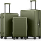 Joyway Luggage Sets 3 Piece with Spinner Wheels, Carry On Luggage 20In with ABS+PC Hardshell, Lightweight Suitcase Set with TSA Lock and Pressure-resistant Frame, 20/24/28 Inch, Green