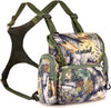 skiguard Bino Harness with Rangefinder Pouch & Rain Cover, Lightweight Binocular Harness Chest Pack