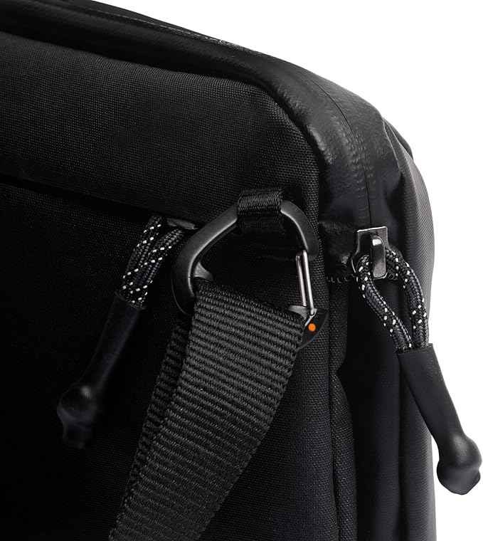 Bellroy Venture Travel Crossbody (black crossbody bag/travel bag with RFID protection and optimized for travel) - JetBlack
