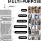 Simple Houseware 24 Pockets Large Clear Pockets Over The Door Hanging Shoe Organizer, Gray (56" x 22.5")