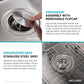KRAUS Dex 33-inch Undermount 16 Gauge Stainless Steel Double Bowl Kitchen Sink, KA1UD33B