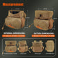 AOFAR Binocular Harness Chest Pack with Adjustable Strap, Lightweight and Large Capacity, Bino Case for Hunting, Hiking, Shooting, Beige