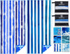 Lightweight Thin Microfiber Beach Towel Sand Free Quick Dry Absorbent Compact Soft Pool Swim Travel Towels Extra Large Oversized Beach Accessories Packable Essentials Stuff Gifts for Adult