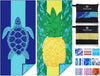 2 Pack Microfiber Lightweight Beach Towel 71"x32" Oversized Extra Large Thin Sand Free Towels Travel Swim Pool Yoga Gym Camping for Adults Women Men Beach Essentials Accessories Vacation Gift
