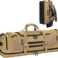 KEMIMOTO Hunting Duffle Bag, 78L large Capacity Travel Gear Bags Tool Range Cases for Long Distance Trips Hiking Hunting Fishing Camping, Multi Pocket Design, Brown Backpackable
