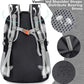 ZOMAKE Lightweight Packable Backpack 30L, Foldable Hiking Backpacks Water Resistant Compact Folding Daypack for Travel(Black)