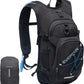 Everfun Hydration Backpack 18L with Water Bladder 2L/3L Hiking Water Backpack Women Men Hydration Pack Insulated Lightweight Day Hydropack with Storage for Hiking, Biking, Running, Festival