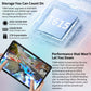 12 Inch Tablet Android 15 Tablets, 2025 Upgraded Android Tablet with Keyboard, 24GB RAM+256GB ROM(1TB Expand), Octa-Core, 2K 2000x1200 Display, 16MP Dual Camera, 8000mAh, 2.4G/5G WiFi, GPS (Black)