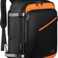 MATEIN Carry on Backpack for Airplanes, Expandable Travel Backpack Airline Approved with Hidden Shoulder Strap for Men Women, Lightweight Casual Daypack Bags for Travelling, Camping, Business