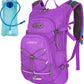 LARIPOP Hydration Backpack, 18L Hiking Backpack with 2L Water Bladder, Lightweight Water Pack for Cycling, Hiking, Biking