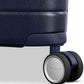Virtuosa Hardside 21 Inch Carry On Luggage - Airline Approved with 360° Spinner Wheels, RightHeight™ Adjustable Handle - Zippered WetPak™ - TSA Lock - Expandable Light Polycarbonate Shell - Navy