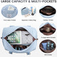 LOVEVOOK Travel Duffle Bag,Weekender Bags for Women with Shoe Compartment，Carry on Overnight Bag with Toiletry Bag,Gym Duffel Bag with Wet Pocket, Hospital Bags for Labor and Delivery