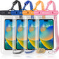 Waterproof Phone Pouch Bag - 8.5in WaterProof Cell Phone Case for Beach Travel Must Haves, Waterproof Phone Holder with Lanyard for iPhone 16 15 Pro Max Galaxy S24 S23 Ultra Pixel 8, Cruise Essentials