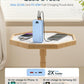 Portable Charger, 20000mAh 22.5W USB C Fast Charging Power Bank with Built-in Cables & Wall Plug, External Battery Pack with LED Display, Travel Essentials Compatible with iPhone, iPad, Samsung Blue