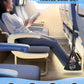 Airplane Foot Hammock, Upgraded Anti-Squeeze Foot Rest for Plane Travel - Relax Your Feet with Better Support, Thickened Foam, Portable Design, and More Comfortable Foot Sling