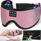LC-dolida Sleep Mask with Bluetooth Headphones, Sleep Headphones Bluetooth Sleep Mask 3D Sleeping Headphones for Side Sleepers Best Gift and Travel Essential