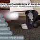 Physix Gear Compression Socks 20-30 mmHg - Men & Women - Running, Nurses, Shin Splints, Flight, Travel